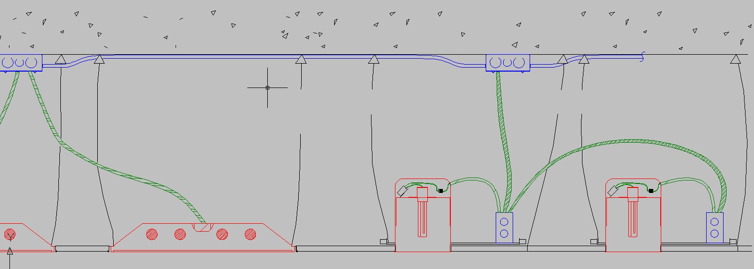 Подключение светильников.dwg